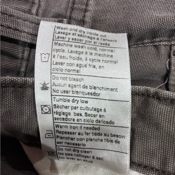 Carhartt Men’s Relaxed Fit Canvas Dungaree Workforce, Size 32x30 - Picture 5 of 16